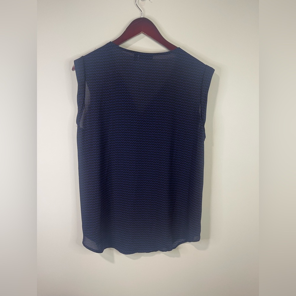 Apt. 9 Blue Sleeveless Blouse - Picture 7 of 9